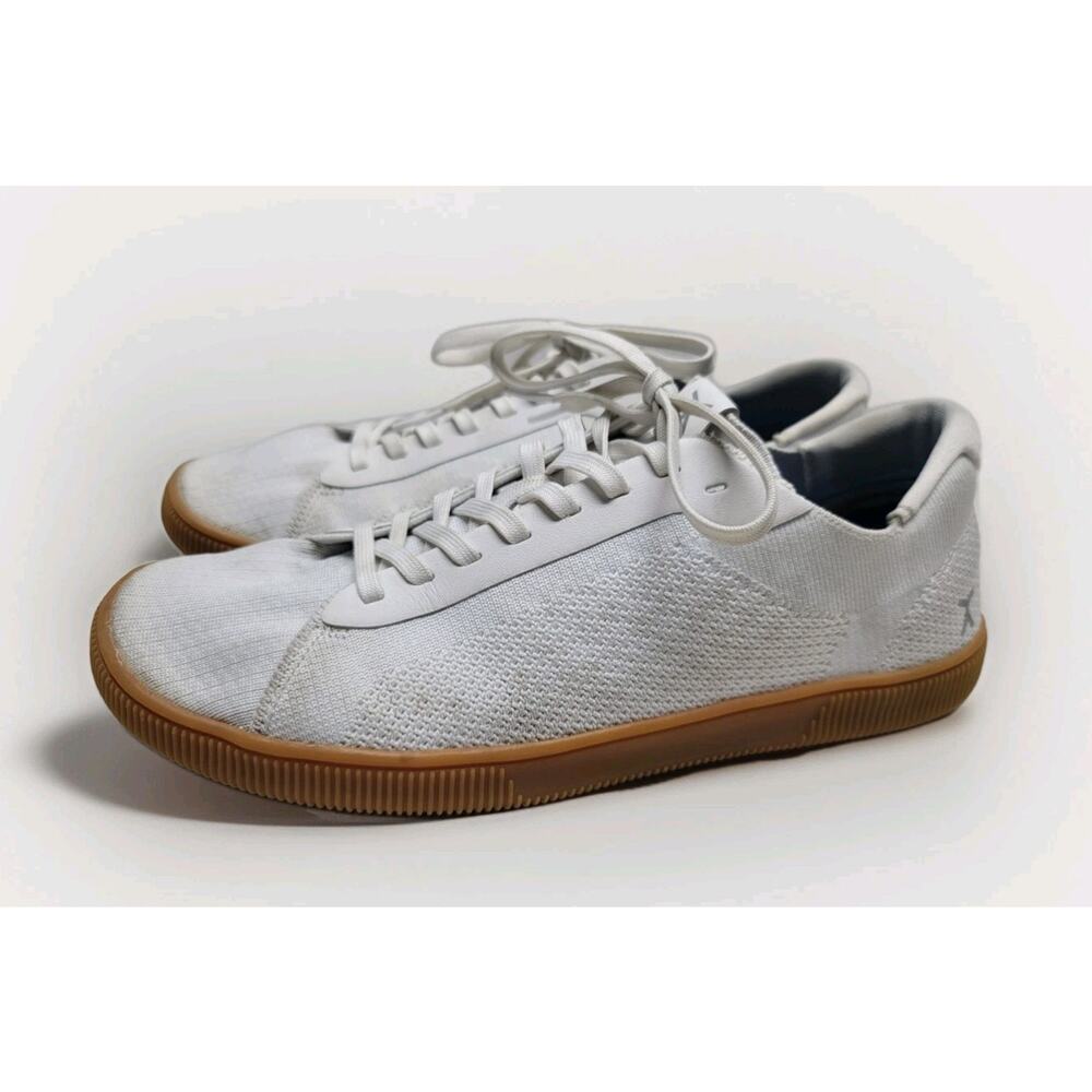 Flux Adapt Knit Trainer White Barefoot Athletic Shoes Men's 9.5 / Women's 10.5